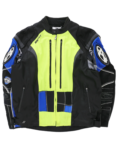 ENGINEER JACKET MOTO (BLACK/NEON YELLOW) RADD LOUNGE 限定