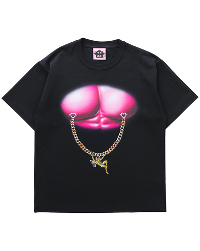 05 REGULAR/BIG T SHIRT (BLACK) RADD LOUNGE 限定