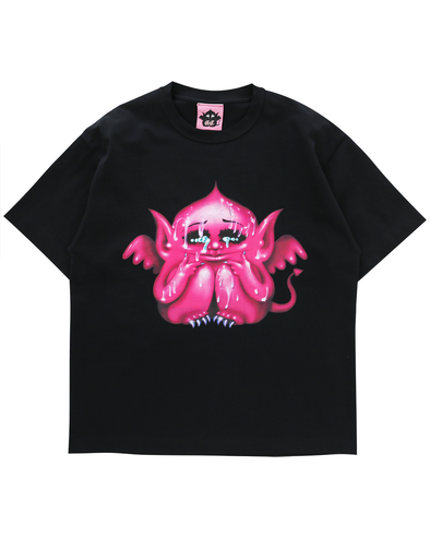 06 REGULAR/BIG T SHIRT (BLACK) RADD LOUNGE 限定