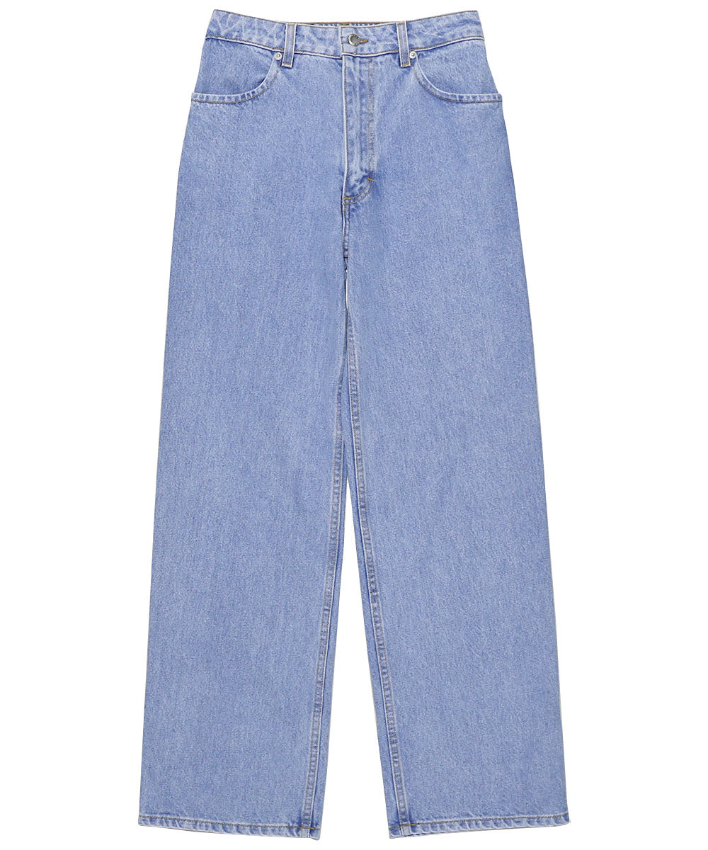 ECKHAUS LATTA / エコーズラッタ - WIDE LEG JEAN (TRUE BLUE