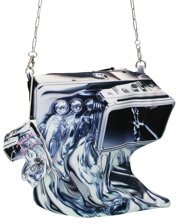 LIQUID SILVER BAG (SILVER) RADD LOUNGE LIMITED