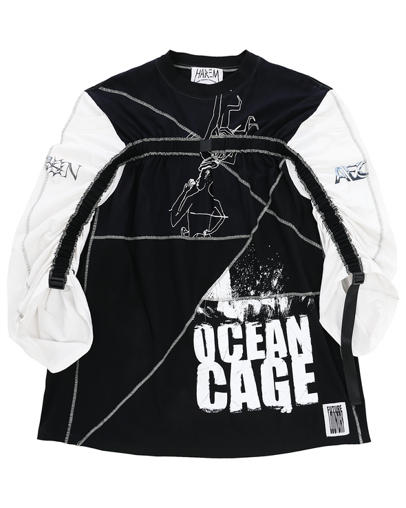 OCEAN CAGE (WHITE/BLACK) RADD LOUNGE 限定