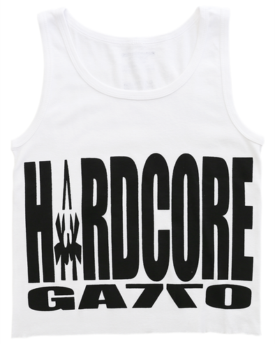 HARDCORE TANK TOP (WHITE) RADD LOUNGE 限定