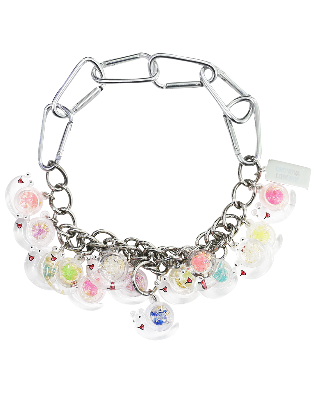 CHOPOVA LOWENA / チョポヴァ・ロウェナ - SNAILS CARABINER NECKLACE CHOPOVA LOWENA / チョポヴァ・ロウェナ - SNAILS CARABINER NECKLACE