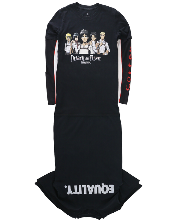 T-SHIRT DRESSES 1.0 (BLACK) RADD LOUNGE LIMITED