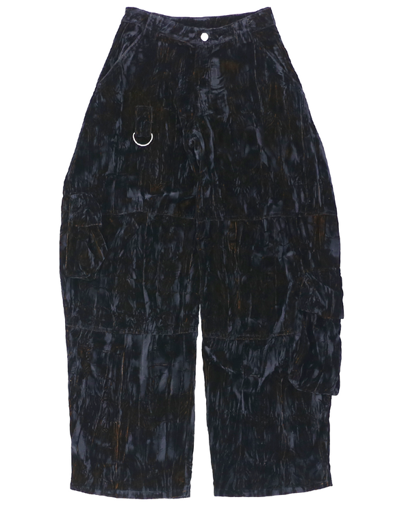 LAWN CARGO PANT (BLACK)