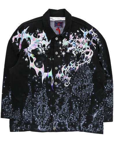 DENIM JACKET (BLACK) RADD LOUNGE 限定