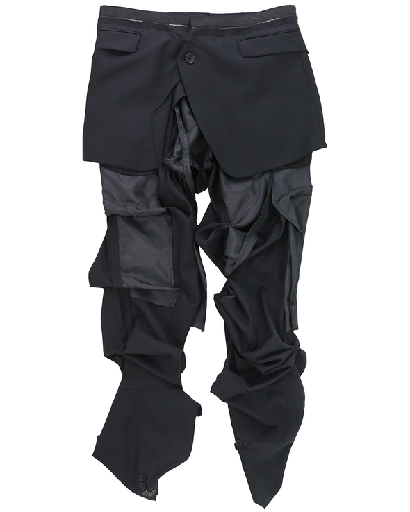 ABYSS TROUSERS 4 (BLACK) RADD LOUNGE 限定