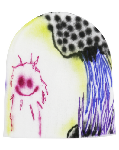 DEEPSEA BEANIE 2 (YELLOW/PURPLE) RADD LOUNGE 限定