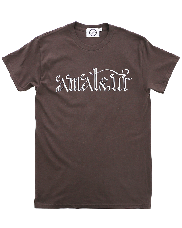 AMATEUR T-SHIRT (BROWN)