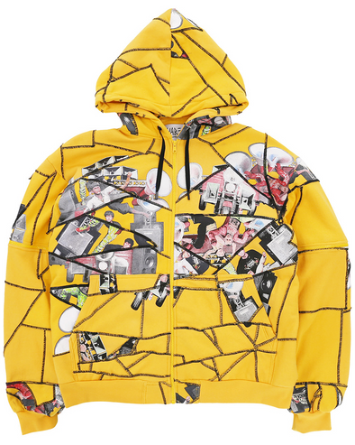 GMO PATCH HOOD (YELLOW) RADD LOUNGE LIMITED