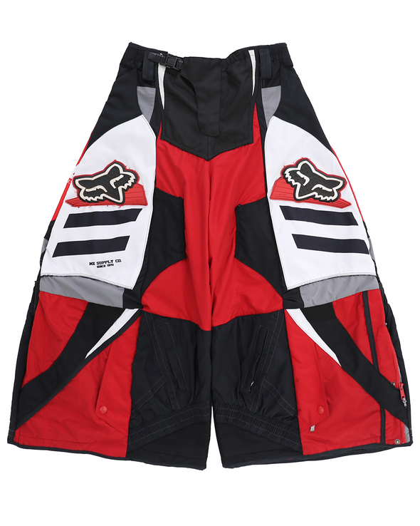 MOTO EIDE LEGGED LONG PANTS (RED/WHITE) RADD LOUNGE 限定