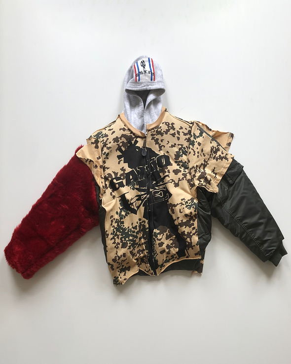 HARDCORE JACKET WITH HOODIE (DIGITAL CAMO) RADD LOUNGE LIMITED