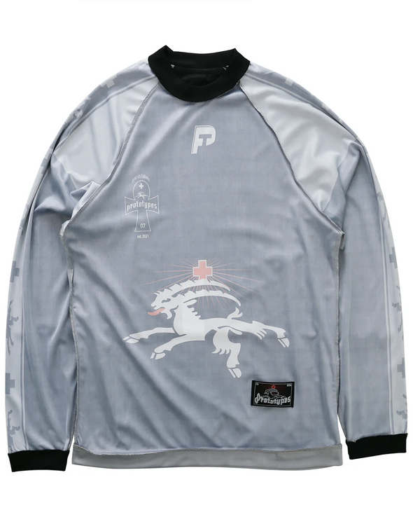 INSIDE-OUT FOOTBALL LS T-SHIRT (GREY)