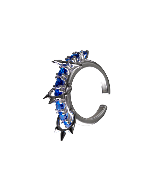 COVET EAR CUFF/RING (BLUE)