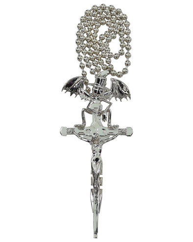 CROSS NECKLACE (SILVER) RADD LOUNGE Exclusive