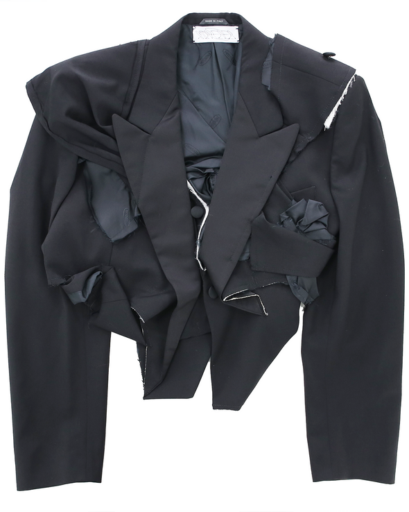 FOLDED BLAZER (BLACK) RADD LOUNGE LIMITED