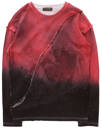 DARK SUN LONGSLEEVE (BLACK/RED)