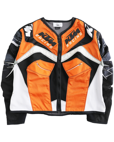 ENGINEER JACKET MOTO (ORANGE/WHITE) RADD LOUNGE 限定