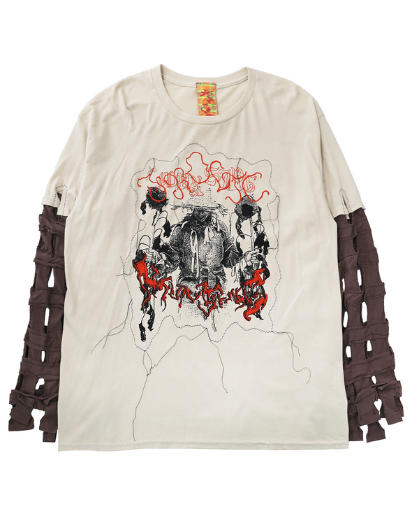 MUN SING FROLIC LONG SLEEVE (SAND/BROWN) RADD LOUNGE 限定