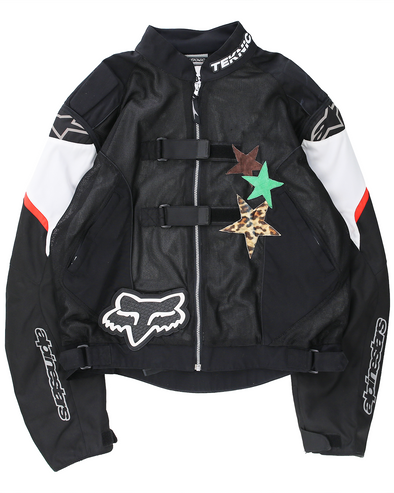 ENGINEER JACKET MOTO (BLACK/WHITE/RED) RADD LOUNGE 限定