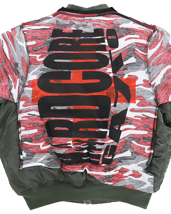 HARDCORE JACKET (RED CAMO) RADD LOUNGE LIMITED