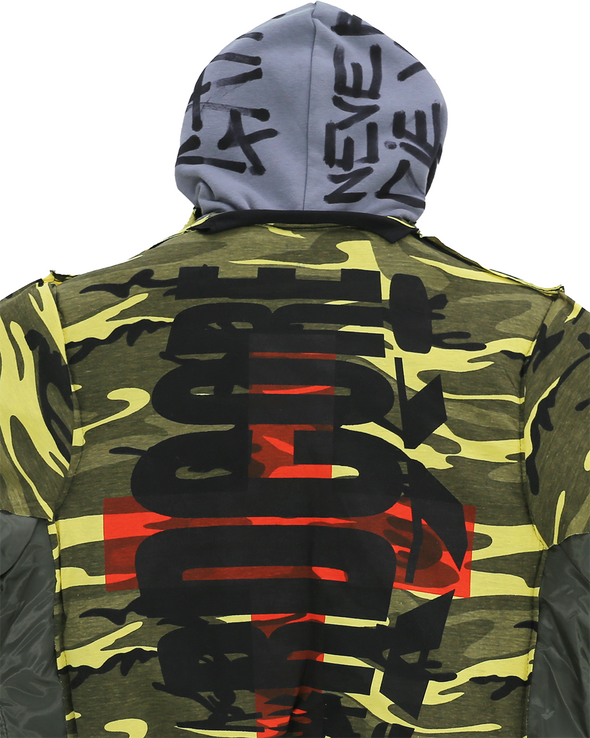 HARDCORE JACKET WITH HOODIE (YELLOW CAMO) RADD LOUNGE LIMITED