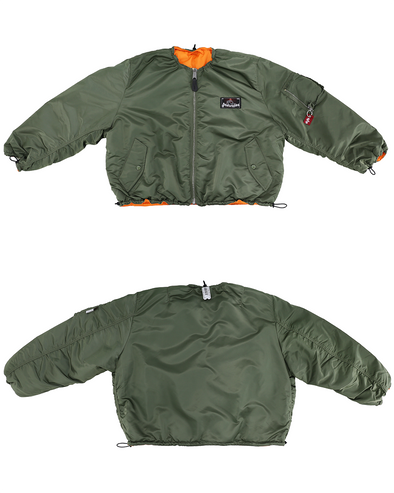 TOGGLE BOMBER (GREEN)