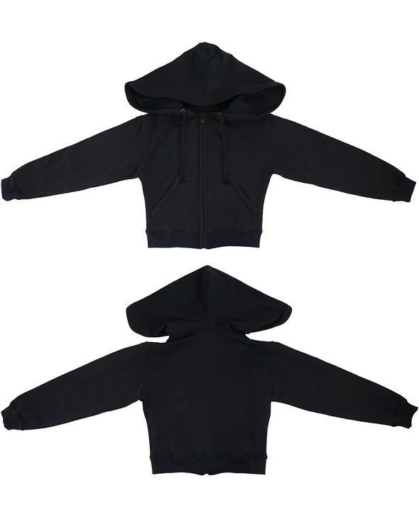 BIG HOOD HOODIE (BLACK)