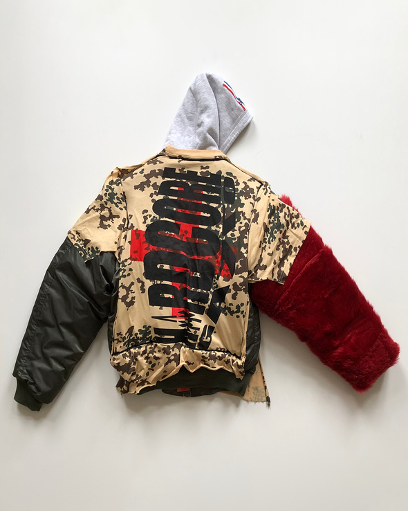 HARDCORE JACKET WITH HOODIE (DIGITAL CAMO) RADD LOUNGE LIMITED