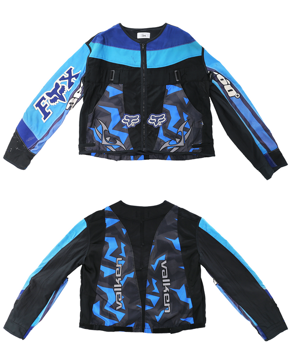 3R. / スリーアール. - ENGINEER JACKET MOTO (BLUE FOX/BLACK) RADD