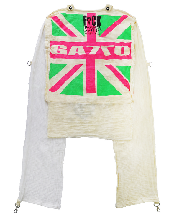 MUSLIN TOP LONGSLEEVE (UNION JACK 3) RADD LOUNGE 限定