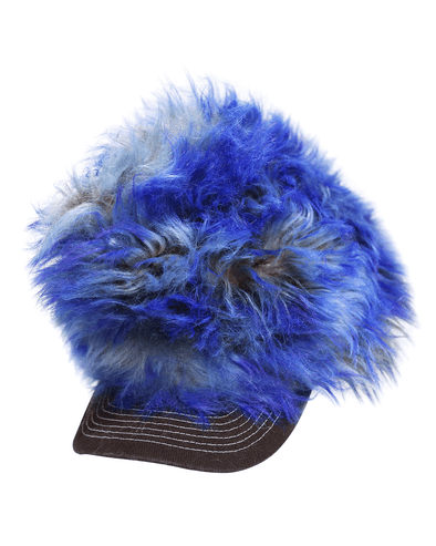 ELF CAP (PURPLE/BROWN)