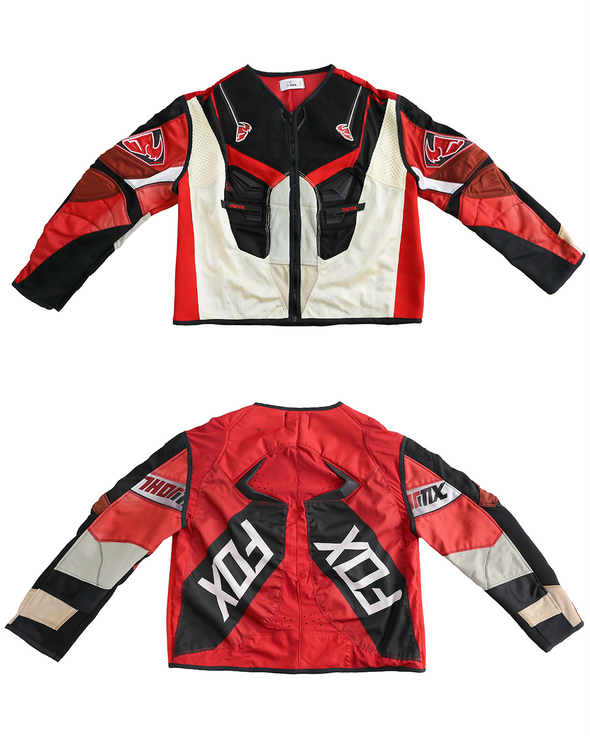 ENGINEER JACKET MOTO (RED/IVORY) RADD LOUNGE 限定