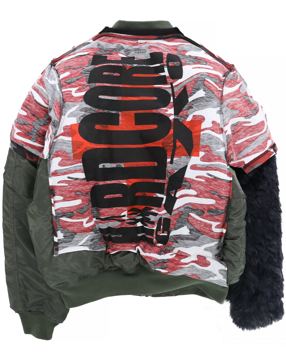 HARDCORE JACKET (RED CAMO) RADD LOUNGE LIMITED