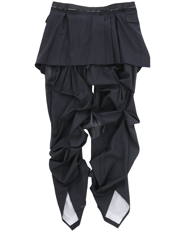 ABYSS TROUSERS 4 (BLACK) RADD LOUNGE 限定