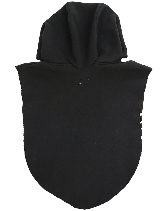 SKULL NO SLEEVE HOODIE 2 (BLACK) RADD LOUNGE LIMITED