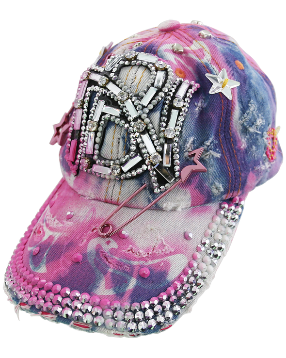 JEWEL NB CAP (PINK)