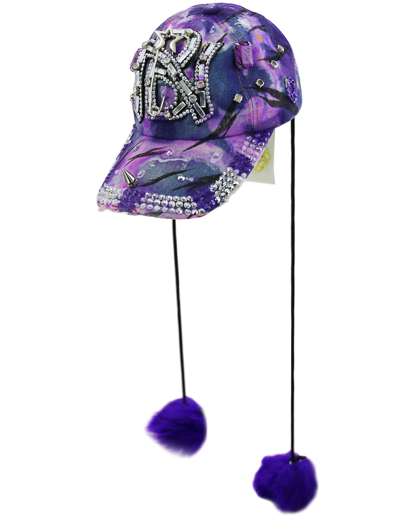 JEWEL NB CAP (PURPLE)