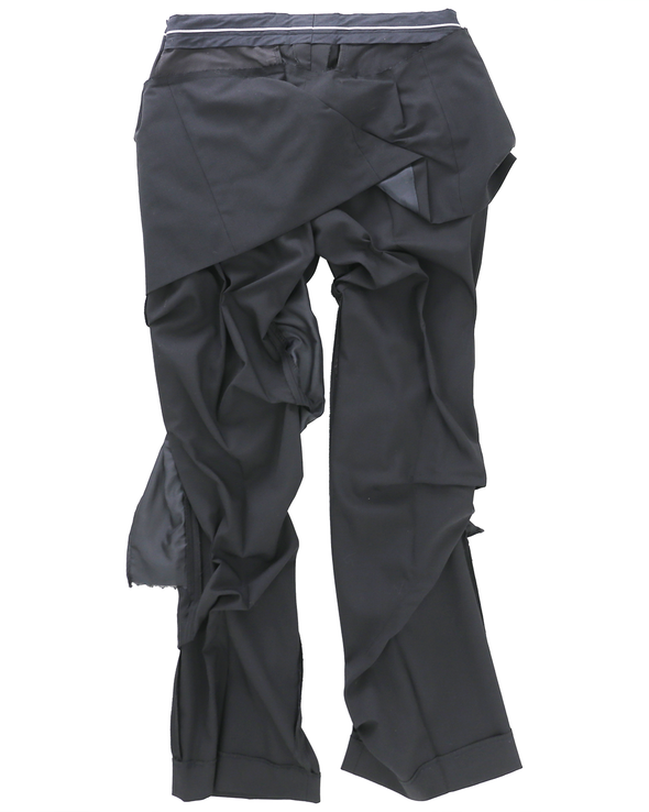 ABYSS TROUSERS (BLACK) RADD LOUNGE 限定