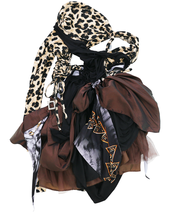PREDATOR DRESS (BROWN) RADD LOUNGE LIMITED