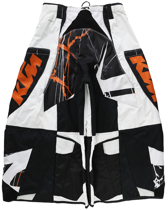 MOTO EIDE LEGGED LONG PANTS (WHITE/BLACK) RADD LOUNGE 限定