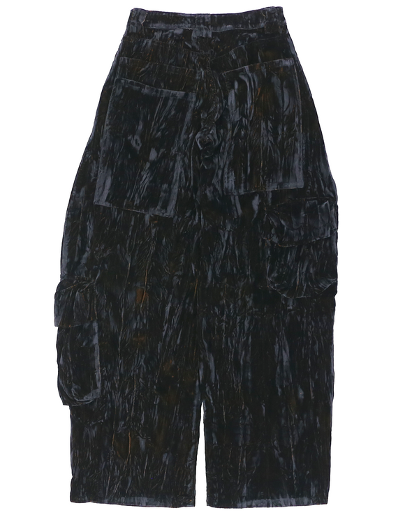 LAWN CARGO PANT (BLACK)