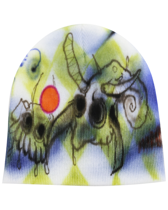 DEEPSEA BEANIE 1 (BLUE/GREEN) RADD LOUNGE 限定