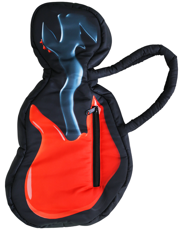 METAL JADE ROCK HAND BAG (RED) RADD LOUNGE LIMITED
