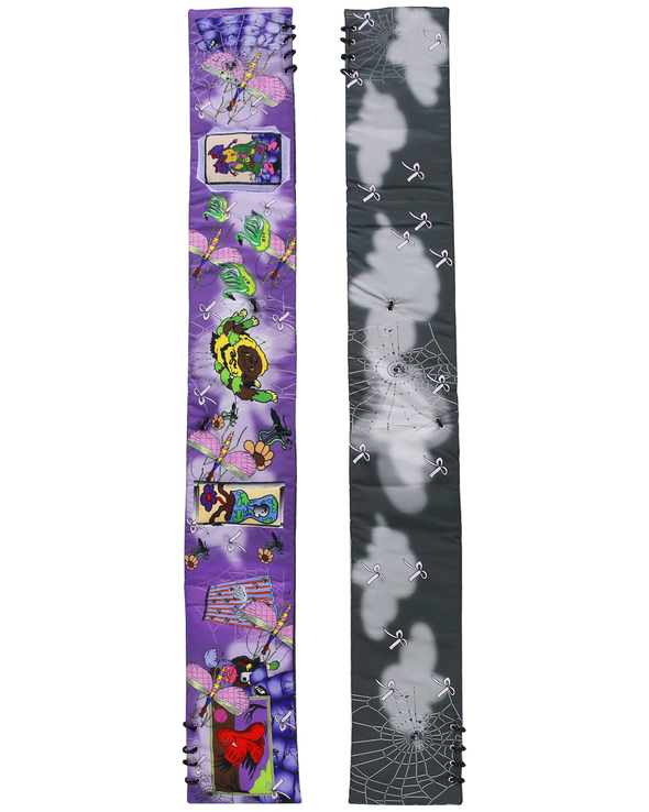 SCARFTURE PADDED SCARF (PURPLE)