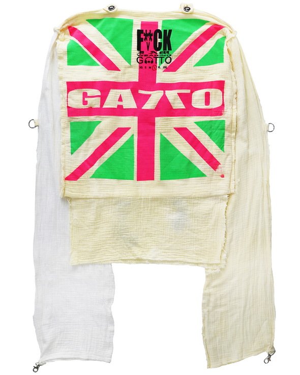 MUSLIN TOP LONGSLEEVE (UNION JACK 1) RADD LOUNGE 限定