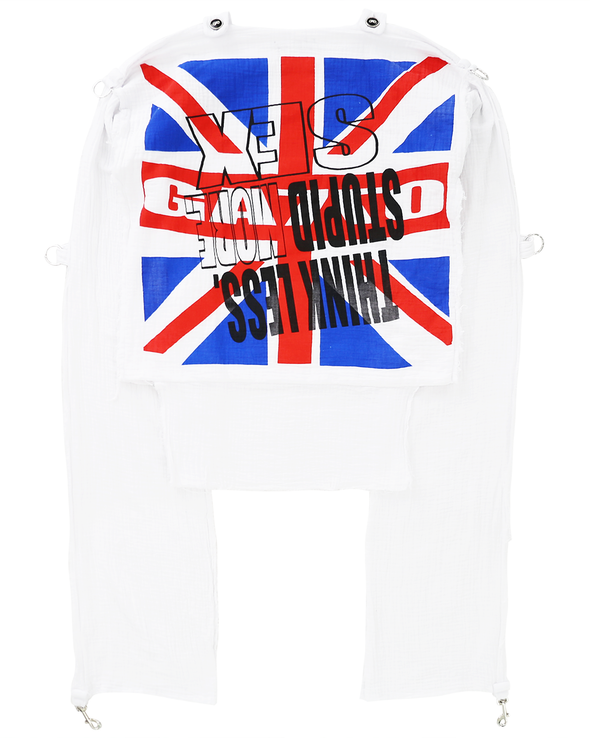 MUSLIN TOP LONGSLEEVE (UNION JACK) RADD LOUNGE 限定