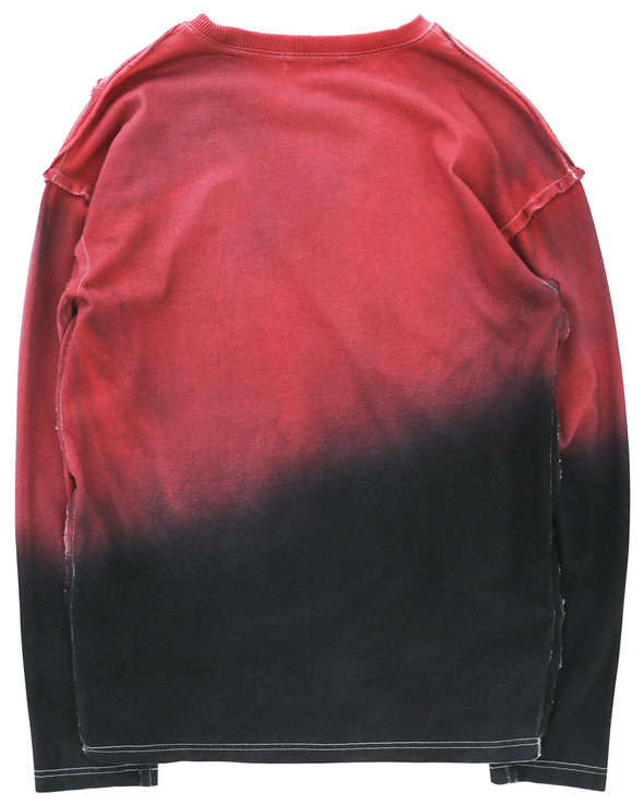 DARK SUN LONGSLEEVE (BLACK/RED)