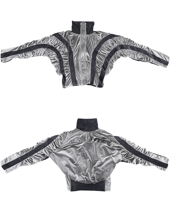 PRINCESS BOMBER (PEWTER)